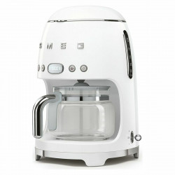 drip coffee machine smeg dcf02wheu white 1050 w 1 4 l