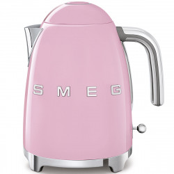 kettle smeg klf03pkeu pink stainless steel 2400 w 1 7 l