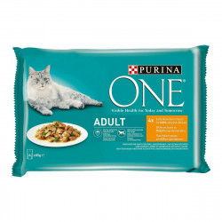 aliments pour chat purina one adult 4 x 85 g