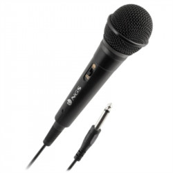 karaoke microphone varios singerfire black 6.3 mm