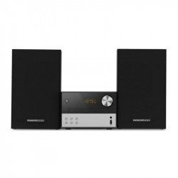 equipamento de música hi-fi energy sistem home speaker 7 bluetooth 30w preto preto prateado