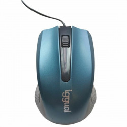 mouse iggual ergonomic-rl 800 dpi blue black blue
