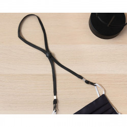 shoelace cord black 65 cm adjustable