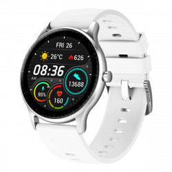 smartwatch denver electronics sw-173 bianco 1 28″