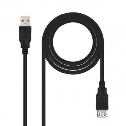 usb 2.0 cable nanocable 10.01.0202 1 m black