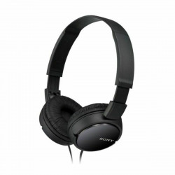 foldable headphones sony mdrzx110b.ae black