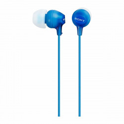 in ear headphones sony mdr-ex15ap blue
