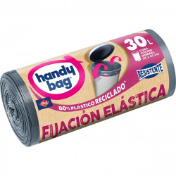 rubbish bags albal handy bag fijacion elastica 30 l 15 units