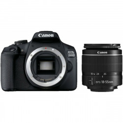 fotocamera digitale canon 2000d ef-s 18-55mm nero