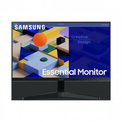 monitor samsung ls24c314eau 24″ led ips amd freesync flicker free 75 hz