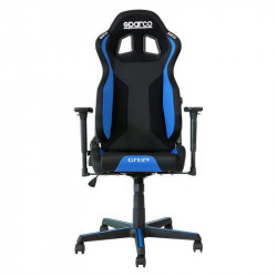 gaming chair sparco black blue 150 multicolour