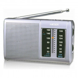 radio am fm haeger pr-bib.001a grey