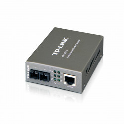 rj45 to fiber optics converter tp-link mc100cm 100 mbps grey