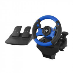 racing steering wheel gaming genesis in-act-kslnatkon0001 blue