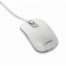 mouse with cable and optical sensor gembird mus-4b-06-ws 1200 dpi