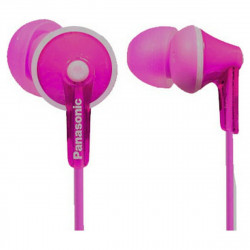 headphones panasonic corp. pink silicone