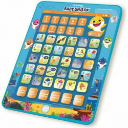 interactive tablet for children lexibook baby shark bilingual