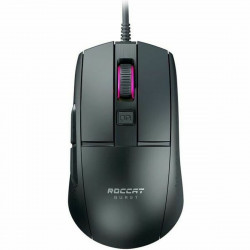 mouse roccat burst core black gaming with cable