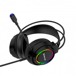 headphones denver electronics ghs-130 gaming black 1
