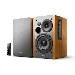 pc speakers edifier r1280db brown wood