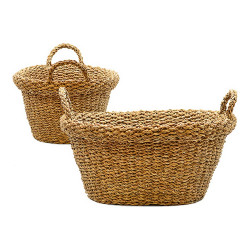 basket brown 36 x 22 x 46 cm