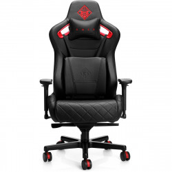 gaming chair hp 6ky97aa black red black