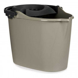 cleaning bucket grey dark grey light grey polypropylene 15 l 1 uds