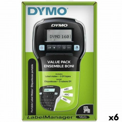 electric label maker dymo lm160 black 1 2 mm 6 units