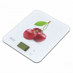 kitchen scale tm cherries 8 kg 22 4 x 18 5 cm