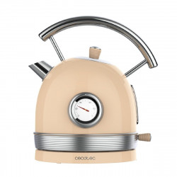 kettle cecotec thermosense 420 vintage light beige stainless steel 2200 w 1 8 l