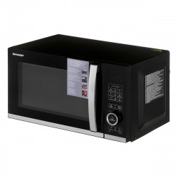 Microwave with Grill Sharp YC-QG204AEB Black 800 W 20 L