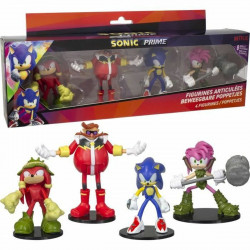 jointed figures sonic prime 4 pieces