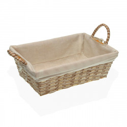 bread basket versa white bamboo marine algae 19 x 9 x 27 cm