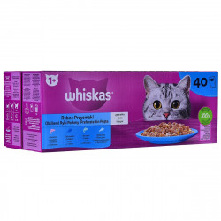 Snack for Cats Whiskas   40 x 85 g Salmon Tuna