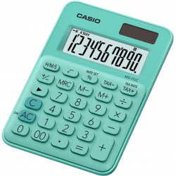 calcolatrice casio ms-7uc-gn verde plastica
