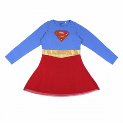 robe superman bleu rouge