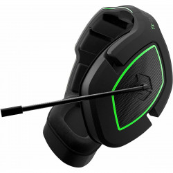 headphones with microphone gioteck tx-50 black green black green