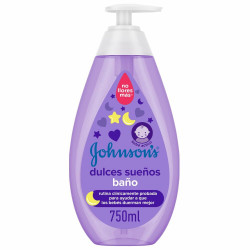 bath gel johnson s dulces sueños baby soothing 750 ml