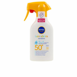 crème solaire pour enfants en spray nivea sun kids sensitive spf 50 270 ml