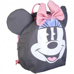 Child bag Minnie Mouse Grey (9 x 20 x 25 cm)