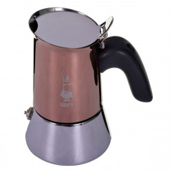 Italian Coffee Pot Bialetti New Venus 2 Cups Copper Stainless steel 100 ml