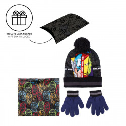 Hat, Gloves and Neck Warmer The Avengers Grey (One size)