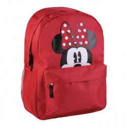 School Bag Minnie Mouse Red (30 x 41 x 14 cm)