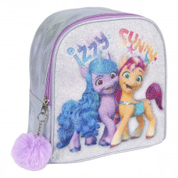 school bag my little pony silver