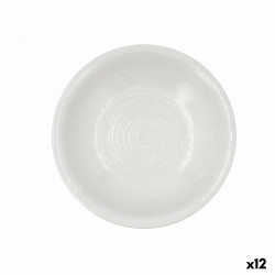 assiette creuse la bouchée alma céramique blanc 21 5 cm 12 unités
