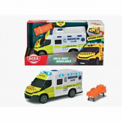 ambulance dickie toys blanc