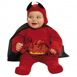 costume for children my other me 1-2 years diablo red 12-24 months 3 pieces