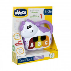 Interactive Piano for Babies Chicco Cow Lights with sound
