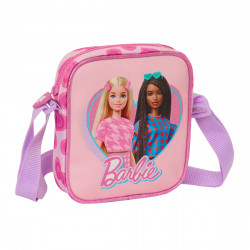 shoulder bag barbie love pink 16 x 18 x 4 cm