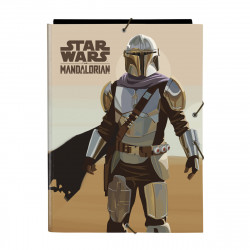 folder the mandalorian this is the way brown black a4